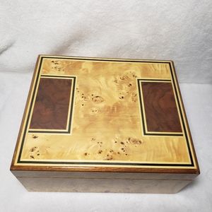 25-175 Count Cedar Cigar Humidor w Humidor Hygrometer & Cigar Cutter TOULOUSE175